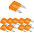 KIT 10 FUSIVEL LAMINA MINI AUTOMOTIVO 5 A - Imagem 1