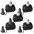 KIT 5 CONECTOR PERFURANTE 70A240MM DERIVAÇÃO 70A240MM INCESA - Imagem 1