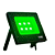 REFLETOR LED  VD 20 - 20W VERDE LED FLOOD LIGHT - Imagem 1