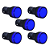 KIT 5 SINALEIRO LED AD22-22MM 220V AZUL STARK - Imagem 1
