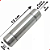 KIT 2 CABO GRELHA REVESTIDO ALUMINIO 11mm - Imagem 3