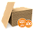 KIT 100 Chapas De Mdf Cru 3mm 15x21 Cm A5 Quadros Artesanato - Imagem 1
