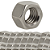 KIT 50 PORCA SEXT.ZINC.1/2" X P-13 UNC - Imagem 1