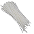 ABRACADEIRA NYLON 2,5 X 200MM BRANCA 954 VONDER PCT COM 500 PCS'' - Imagem 1