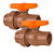 KIT 2 REGISTRO PVC ESFERA C/UNIAO SOLD 20MM VIQUA - Imagem 1