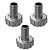 KIT 3 BICO TORNEIRA (A) 1/2"X1/2" INCA 0057E - Imagem 1