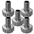 KIT 5 BICO TORNEIRA (A) 1/2"X1/2" INCA 0057E - Imagem 1