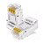 CONECTOR MACHO RJ45 CAT.5E SHIELDED - Imagem 1