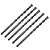 KIT 5 BROCA SDS VIDEA CONCRETO ENCAIXE 08X110MM TITANIUM - Imagem 1