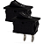 KIT 02 CHAVE GANGORRA  RETANG. LK1-101 ON-OFF PT 2P 6A LUKMA - Imagem 1