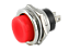 KIT 2 CHAVE PUSH BUTTON 13MM VERMELHA 3A 250V PARA PAINEL COMANDO ELÉTRICO - Imagem 2