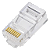 KIT 10 CONECTOR RJ45 CAT6 8X8 FORTREK - Imagem 2