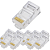 KIT 10 CONECTOR RJ45 CAT6 8X8 FORTREK - Imagem 1
