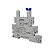 KIT 5 BASE RELE ACOPLADOR FINO 38.51-24V SIBRATEC - Imagem 2