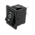 CHAVE GANGORRA ON/OFF/ON 3 POLOS 6A 250V - Imagem 1