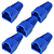 KIT 5 CAPA P/ PLUG RJ45 AZUL - Imagem 1