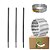 KIT 10MT CONCERTINA 30CM CHUMBAR COMPLETO - Imagem 1