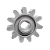 ENGRENAGEM ALUMINIO Z11 DZ GAREN - Imagem 1