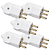 KIT 5 PLUGUE MACHO 2P+T 20A BR COM PRENSA CABO MARGIRIUS - Imagem 1