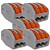 KIT 05 CONECTOR EMENDA RAPIDA KV222-413 3 VIAS CABOS 0,08-2,5MM - Imagem 1