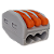 KIT 10 CONECTOR EMENDA RAPIDA KV222-413 3 VIAS CABOS 0,08-2,5MM - Imagem 2