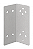 SUPORTE FECHADURA ELETROIMA CANTONEIRA BRANCO IPEC - Imagem 1