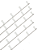 KIT 5 HASTE ALUMINIO ESTRELA 0,75 4 ISOLADORES - Imagem 1