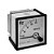 FREQUENCIMETRO ANALÓGICO 72X72MM -45-65HZ SIBRATEC - Imagem 1