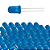 KIT 100 LED 5MM AZUL ULTRA BRILHO - Imagem 1