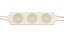 KIT 5 MODULO BARRA LED 3 LEDS BRANCO FRIO 6500K - Imagem 2