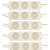 KIT 5 MODULO BARRA LED 3 LEDS BRANCO FRIO 6500K - Imagem 1