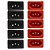 KIT 10 TOMADAS P/ MOVEIS PLANEJADOS 2P+T 10A/250V PT E VM - Imagem 1