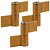 KIT 3 GONZO COM ABAS Nº 2 - 3/4" X 1", BICROMATIZADO VONDER - Imagem 1