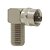 KIT 2 Adaptador Coaxial Para Fêmea Coaxial - 90 Graus - Imagem 2