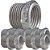 KIT 10 BUCHA REDUCAO 3/4X1/2  56124001 TRAMONTINA ALUMINIO - Imagem 1