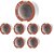 KIT 7 Parafuso Ajuste Diazed 63a 500v - Imagem 1
