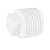 KIT 5 PLUG ROSCA  3/4" PLASTUBOS 96134 TAMPAO - Imagem 2
