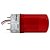 SINALIZADOR GIRATORIO VERMELHO LTE1103 MULTIVOLTAGEM 12V/24V/110V/220V (AC/DC) - Imagem 2