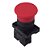 BOTAO XB2  EC42 PLASTICO VERMELHO SEM TRAVA EMERGENCIA ST - Imagem 1