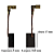 2 PARES ESCOVA DE CARVÃO MAKITA CB325 CB318 HR2470 - Imagem 3