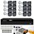 KIT 16 CÂMERAS BULLET FULL HD 1080P LENTE 3.6MM VISÃO NOTURNA 20M IP66 + DVR INTELBRAS MHDX 1316 FULL HD 16 CANAIS MULTI - Imagem 1
