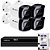 KIT 4 CÂMERAS BULLET IP INTELBRAS VIPC 1230 B G2 FULL HD 1080P IP67 IR 30M + NVR 1404 4 CANAIS ULTRA HD 4K + HD PURPLE 1 - Imagem 1
