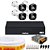 Kit 4 Câmeras Intelbras VHD 1220 B G8 Full Color Bullet Full HD 1080p Multi HD IR 20m + Dvr MHDX 1204-C 4 Canais - Imagem 1