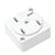 KIT 5 PCS TOMADA DE EMBUTIR P/ TELEFONE PADRAO BRANCO - Imagem 2