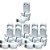 KIT 10 PCS - SOQUETE ANTI VIBRATÓRIO CROICA / FLUORESCENTE / G13 BRANCO - Imagem 1