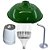 KIT PRATO + LAMPADA + SOQUETE + BRAÇO CURVO 30CM - Imagem 1