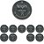 KIT 10 BATERIA LITIO CR2032 3V ELE0082193 ELGIN - Imagem 1