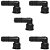 KIT 5 PCS JOELHO ROSCA INTERNA 1.1/2" POLEGADA PRETO AMANCO - Imagem 1