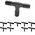 KIT 10 PCS TE INTERNO TRIPLO PVC 3/4 PRETO AMANCO - Imagem 1