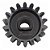 ENGRENAGEM NYLON DZ 15 DENTES GATTER - Imagem 3
